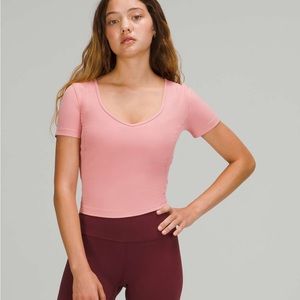 NWOT Lululemon Align T-Shirt | Pink Puff
